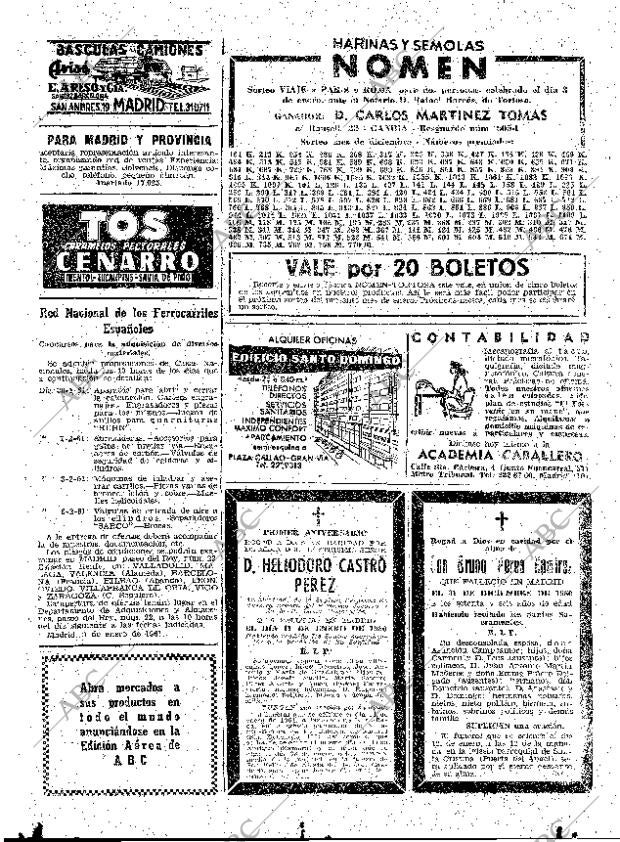 ABC MADRID 10-01-1961 página 66