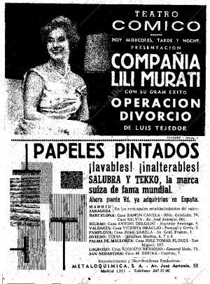 ABC MADRID 11-01-1961 página 10