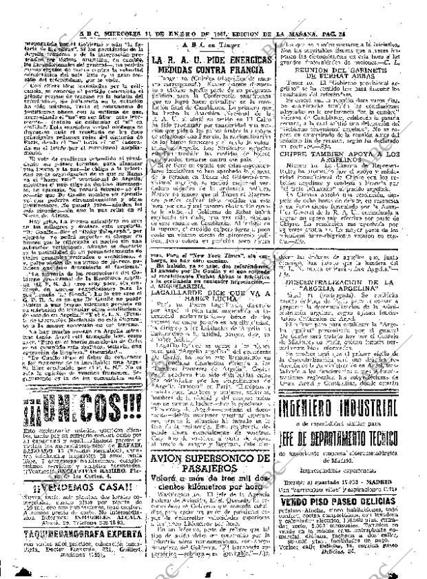 ABC MADRID 11-01-1961 página 24