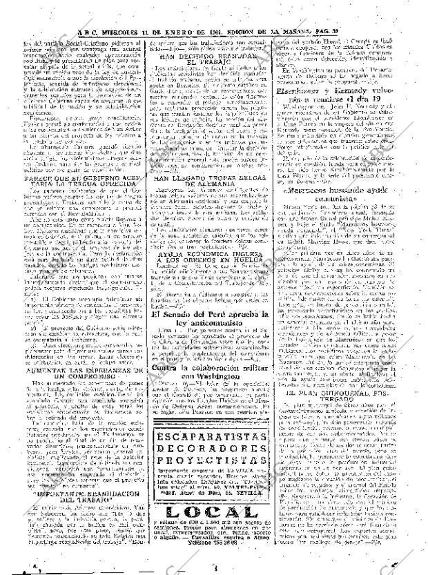 ABC MADRID 11-01-1961 página 30