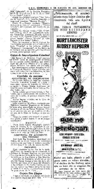 ABC MADRID 11-01-1961 página 45