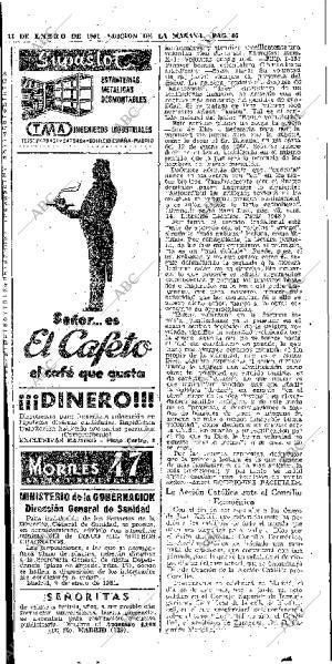 ABC MADRID 11-01-1961 página 46