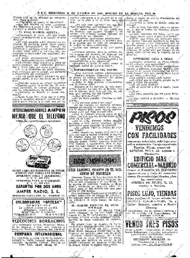 ABC MADRID 11-01-1961 página 50