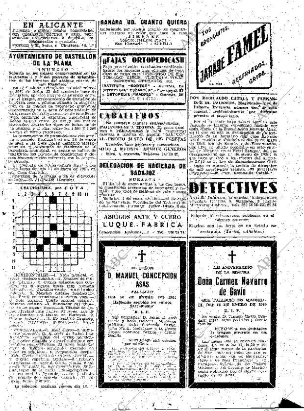 ABC MADRID 11-01-1961 página 63