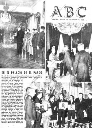 ABC MADRID 12-01-1961 página 1