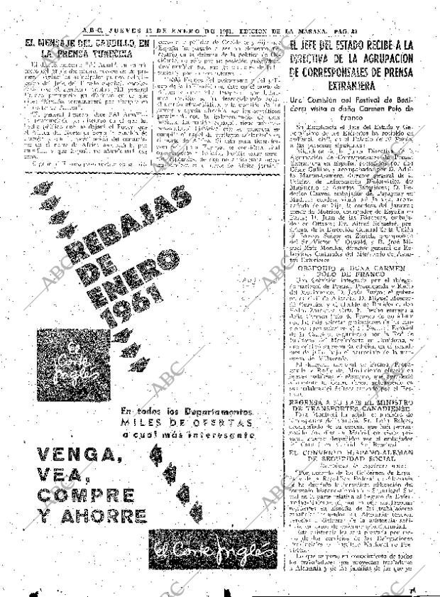ABC MADRID 12-01-1961 página 33