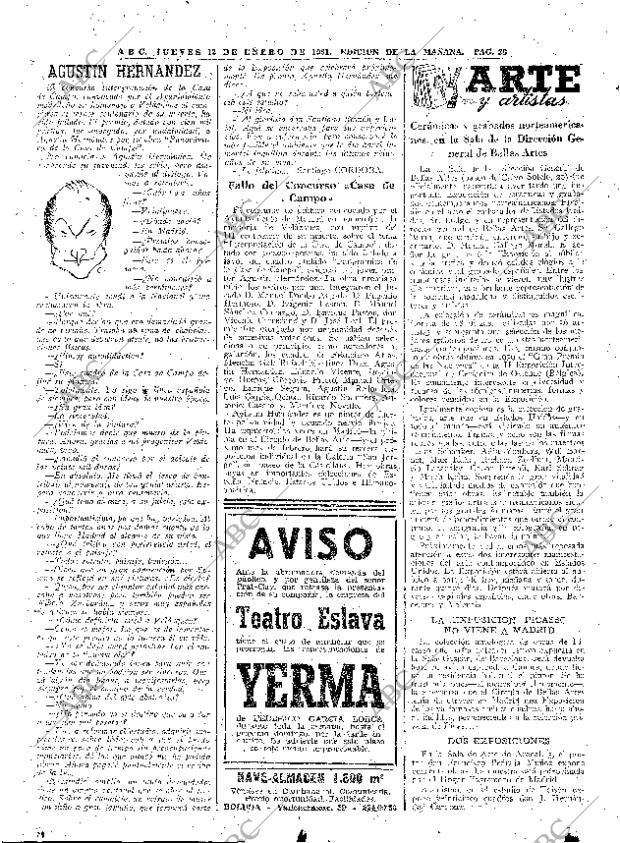 ABC MADRID 12-01-1961 página 36