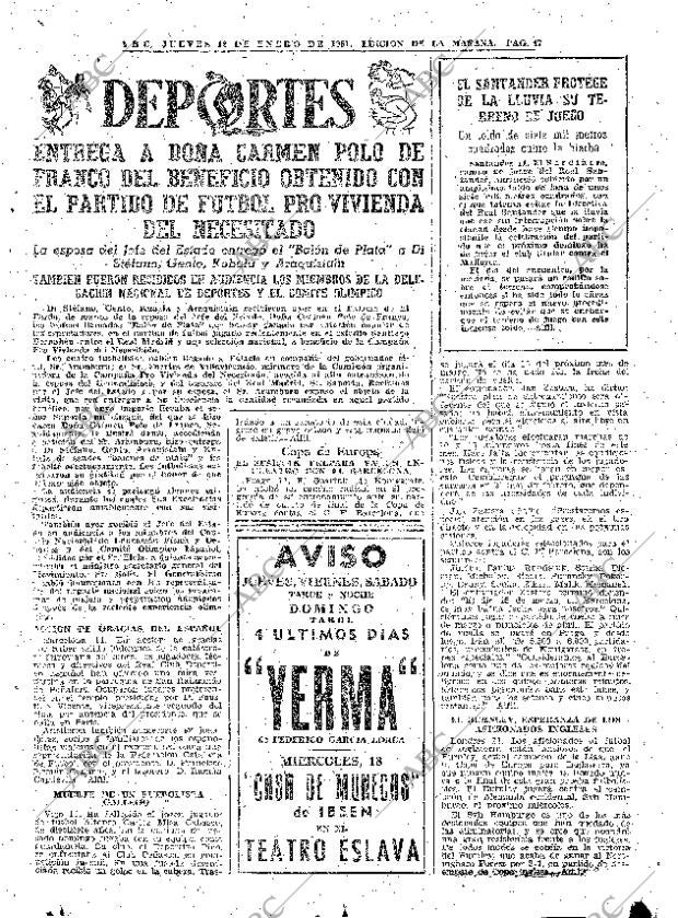 ABC MADRID 12-01-1961 página 47