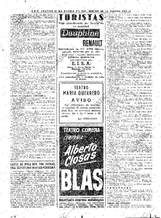 ABC MADRID 12-01-1961 página 53