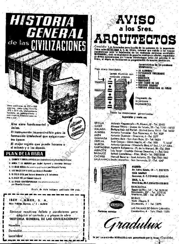 ABC MADRID 12-01-1961 página 6