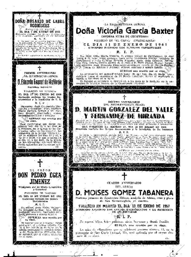 ABC MADRID 12-01-1961 página 62