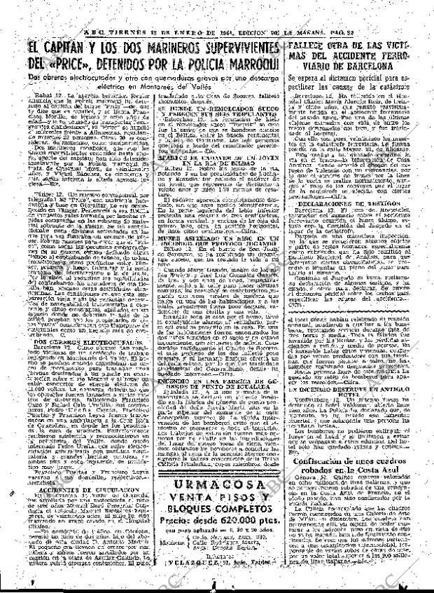 ABC MADRID 13-01-1961 página 32