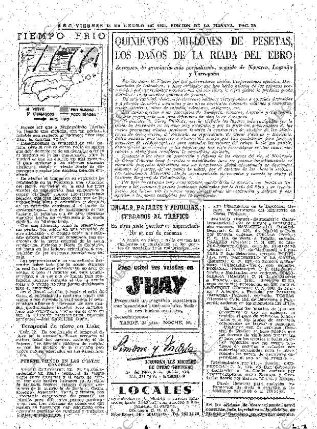 ABC MADRID 13-01-1961 página 35