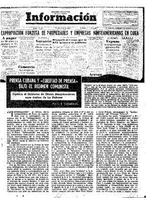 ABC MADRID 14-01-1961 página 19