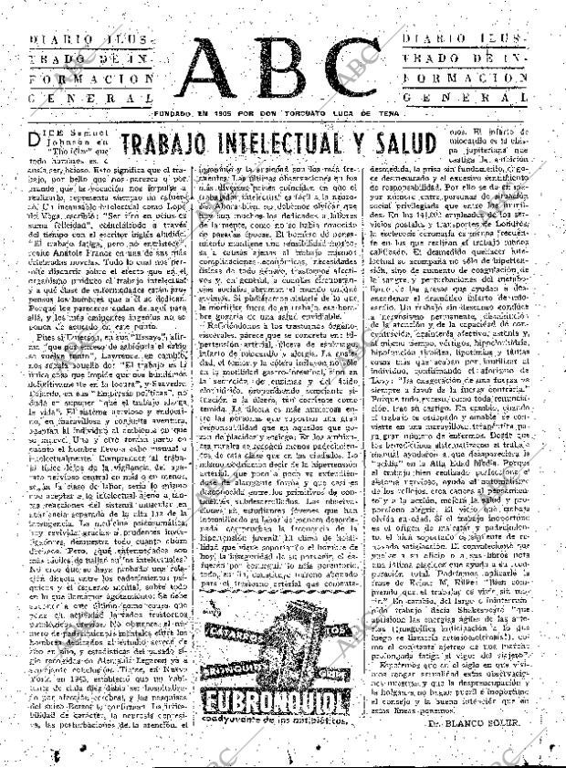 ABC MADRID 14-01-1961 página 3