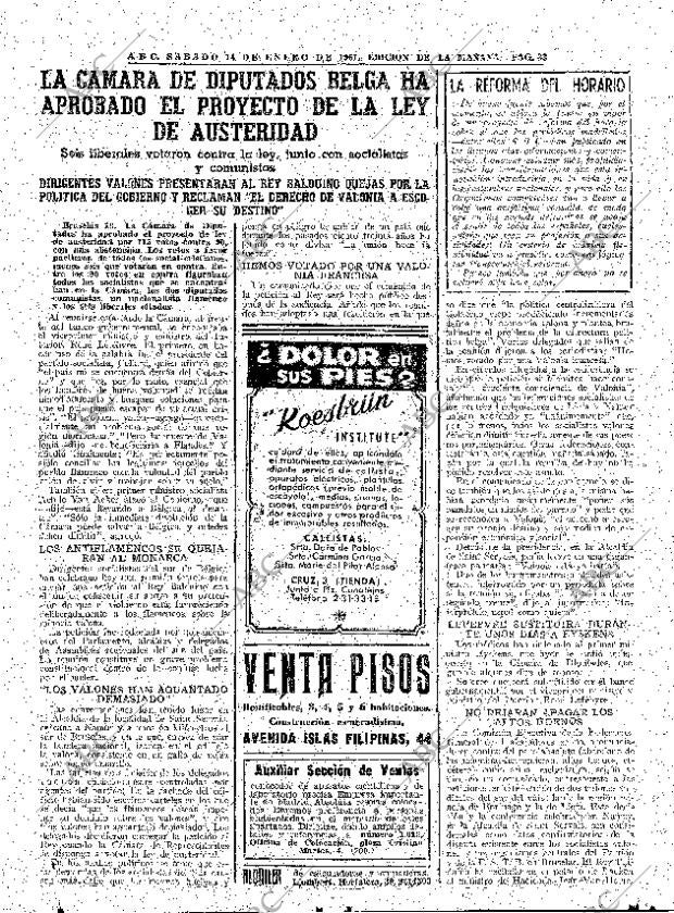 ABC MADRID 14-01-1961 página 33
