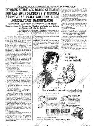 ABC MADRID 14-01-1961 página 39