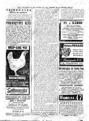 ABC MADRID 14-01-1961 página 54