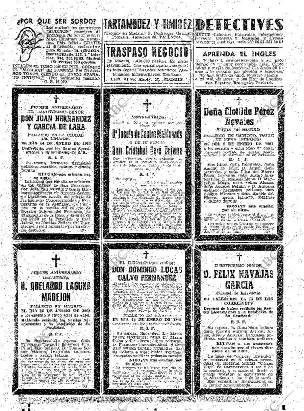ABC MADRID 14-01-1961 página 73