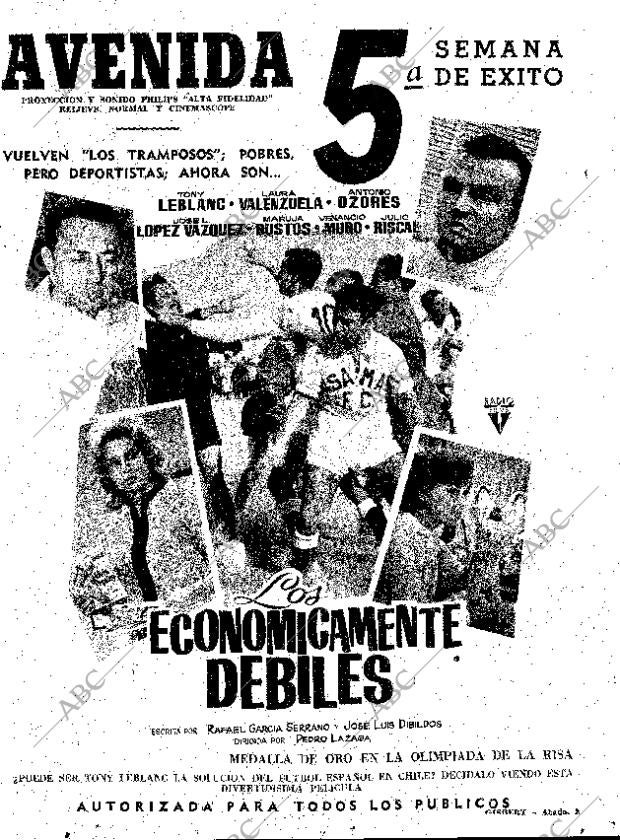 ABC MADRID 17-01-1961 página 15
