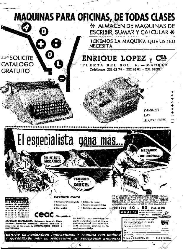 ABC MADRID 17-01-1961 página 18