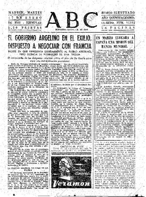ABC MADRID 17-01-1961 página 31