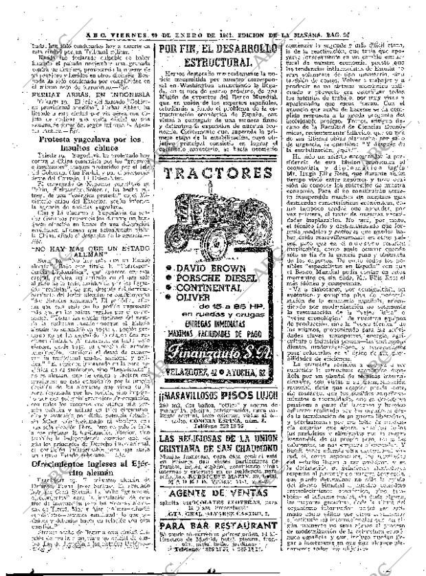 ABC MADRID 20-01-1961 página 26