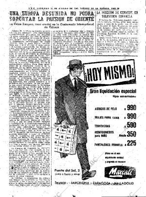ABC MADRID 20-01-1961 página 29