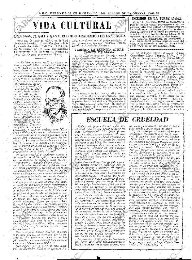 ABC MADRID 20-01-1961 página 35
