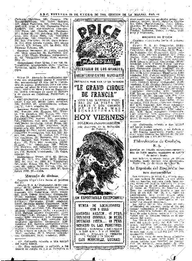 ABC MADRID 20-01-1961 página 44