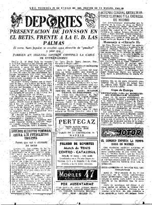 ABC MADRID 20-01-1961 página 45