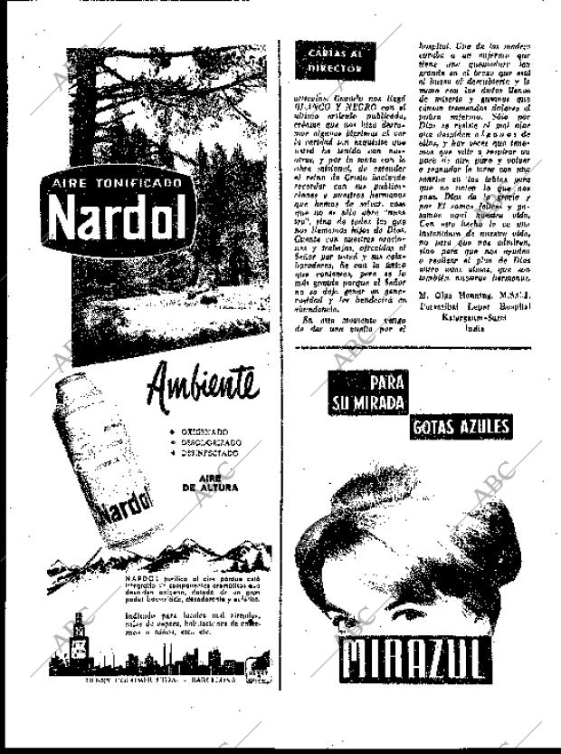 BLANCO Y NEGRO MADRID 21-01-1961 página 6