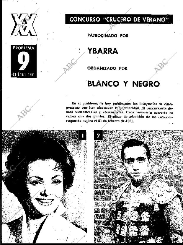 BLANCO Y NEGRO MADRID 21-01-1961 página 78