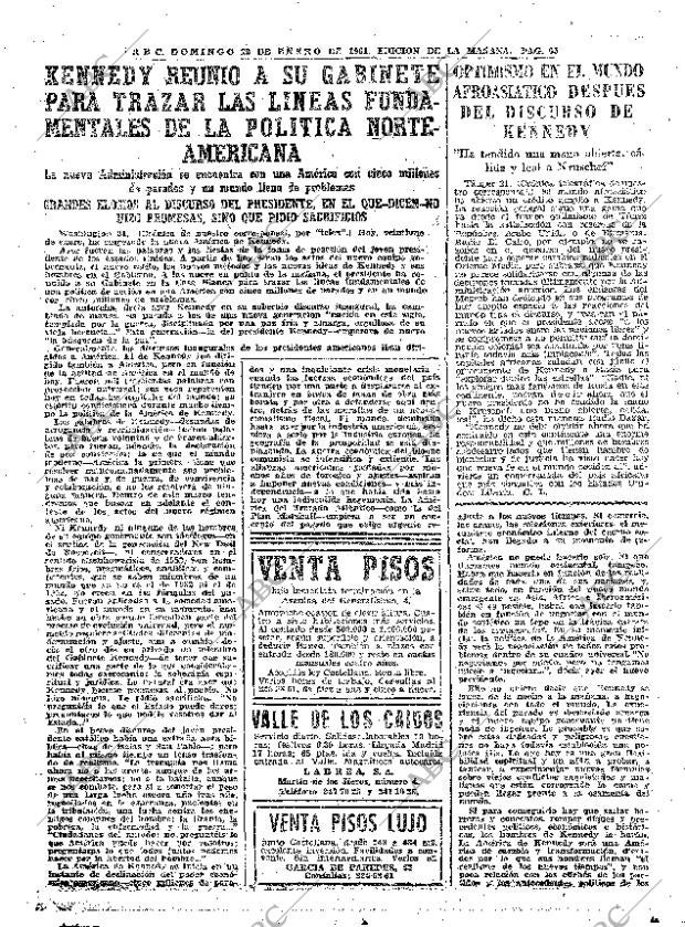 ABC MADRID 22-01-1961 página 65