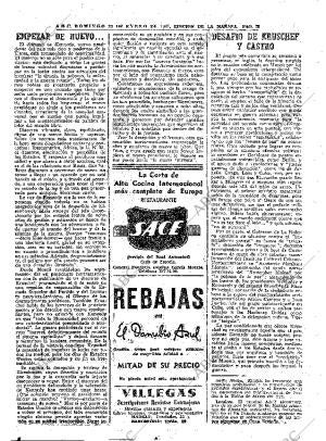 ABC MADRID 22-01-1961 página 72
