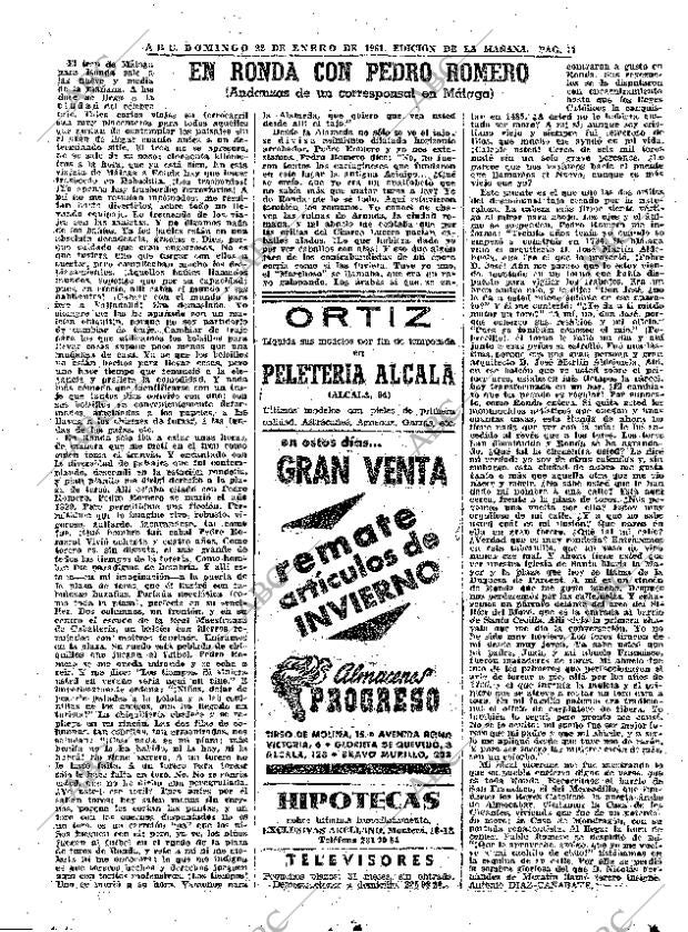 ABC MADRID 22-01-1961 página 77