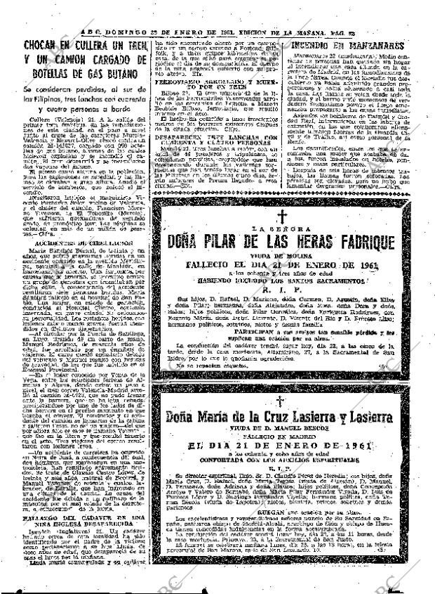 ABC MADRID 22-01-1961 página 92