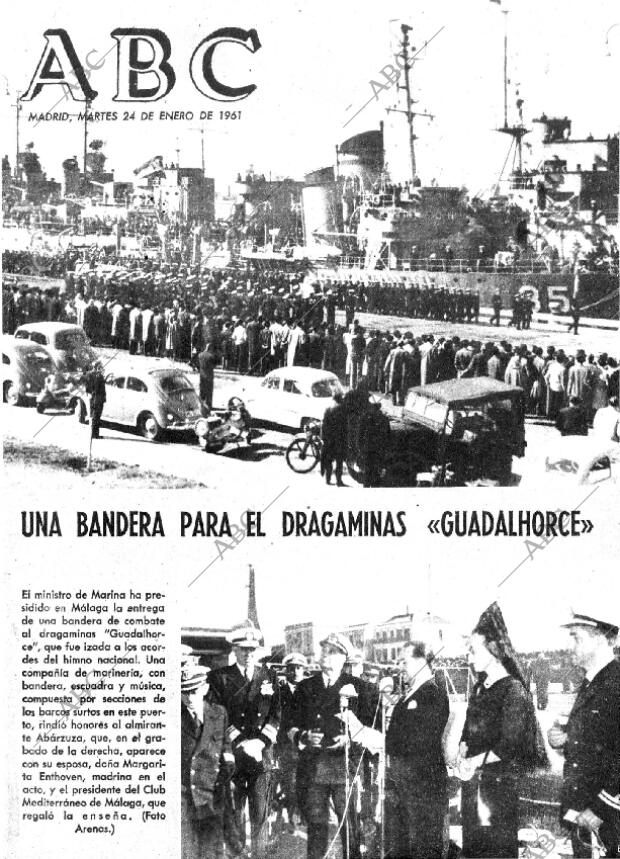 ABC MADRID 24-01-1961 página 1