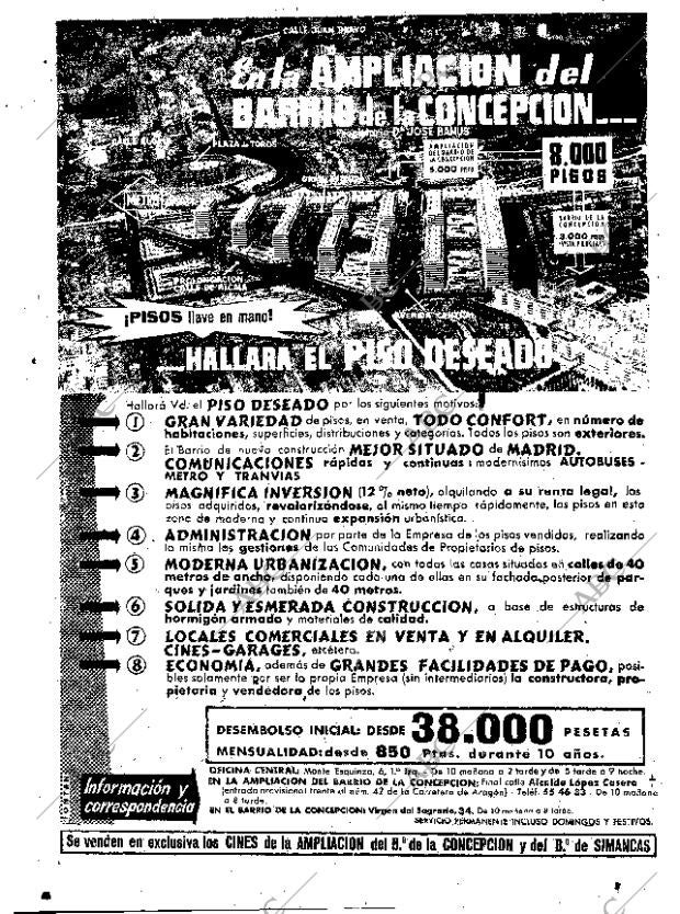 ABC MADRID 24-01-1961 página 20