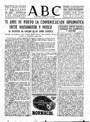 ABC MADRID 24-01-1961 página 23