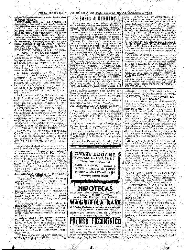 ABC MADRID 24-01-1961 página 24