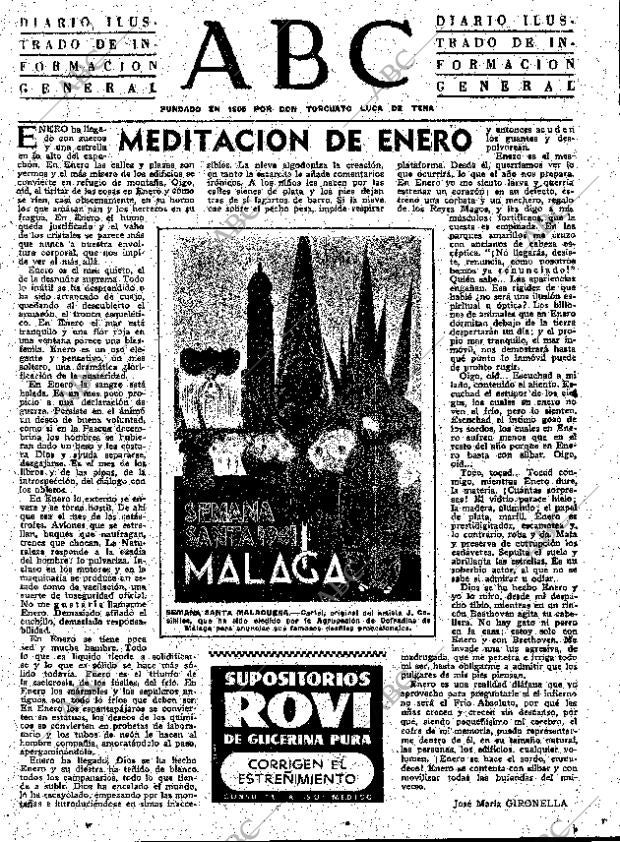 ABC MADRID 24-01-1961 página 3
