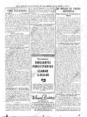 ABC MADRID 24-01-1961 página 42
