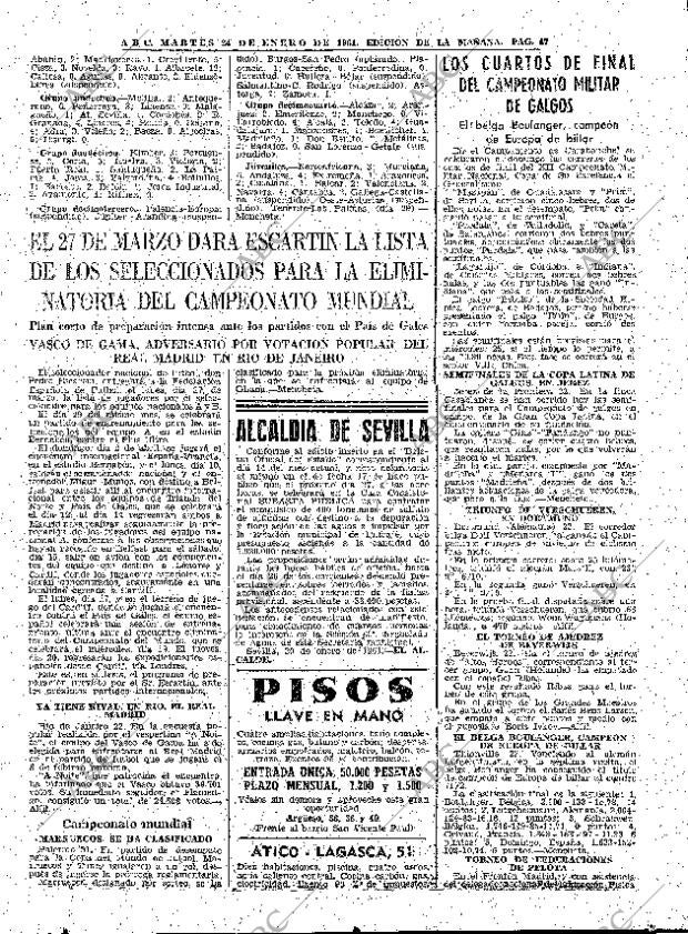 ABC MADRID 24-01-1961 página 47