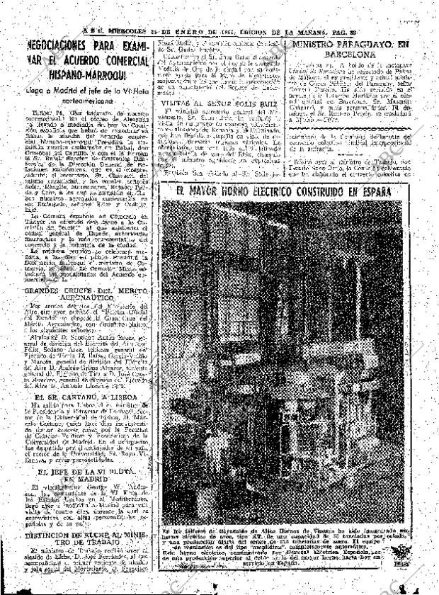 ABC MADRID 25-01-1961 página 33