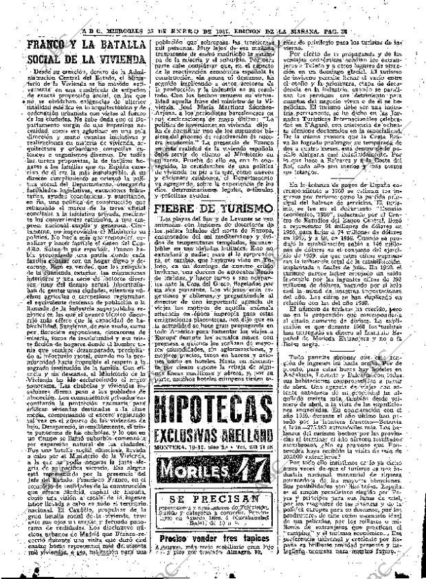 ABC MADRID 25-01-1961 página 36