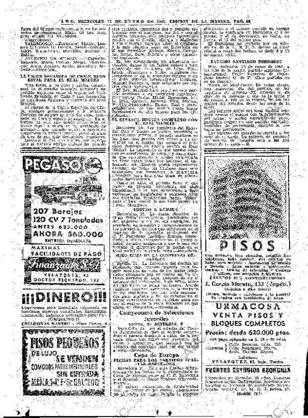 ABC MADRID 25-01-1961 página 48