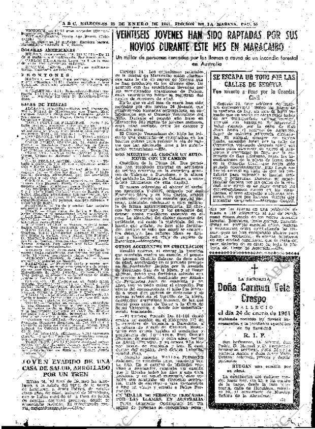 ABC MADRID 25-01-1961 página 54