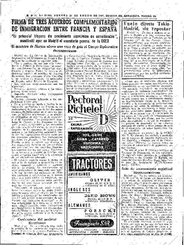 ABC SEVILLA 26-01-1961 página 25