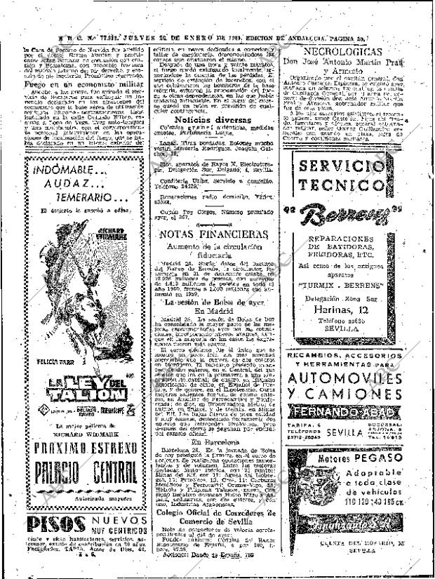 ABC SEVILLA 26-01-1961 página 30